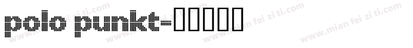 Polo Punkt字体转换
